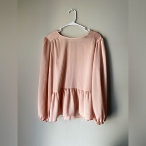 Elegant Peach Blouse